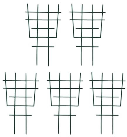 Giuneuow Support de Plante en Plastique pour Vignes de Jardin, Cadre de Fixation, Support de Pot, Piquets de Support de Plante, Fleur Grimpante, Direction de Croissance de Plante Fixe, Style 5