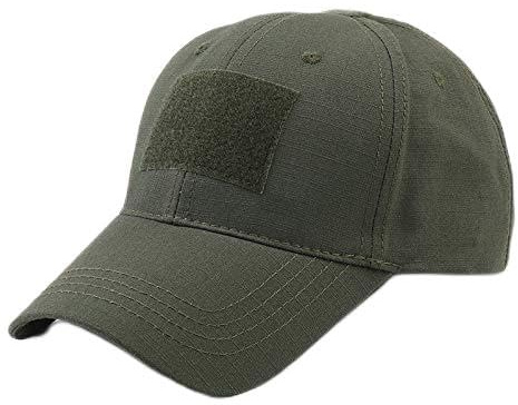 AMateschitz baseballkepsar kamouflage baseballkeps camo baseballkeps med kardborreband justerbar baseballkepsar multicam sportkeps för utomhussport jakt fiske camping djungel 55–61 cm, Grön, one size