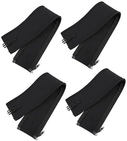 DOITOOL 4pcs Cable Tube Sheaths for Electric Cables Cover Cord Covers Neoprene Wire Sleeves