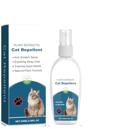 Aerensic Spray Repelente de Gatos for Interiores, disuasivo de arañazos, Ayuda for el Entrenamiento de Gatos en Interiores, for Gatos y for Muebles, sofás, alfombras y Cortinas