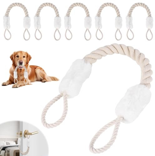 ZONJIE Türstopper Klinke 6 Stück Türkordel Klemmschutz Türseil Klinke Türstopper Seile Klemmschutz für Türen Türkordel Türgriff Schutz 60cm Fenstersicherungen für den Schutz von Fingern Haustieren