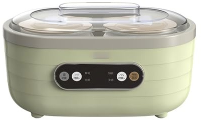 Automatic Mini Rice Wine Machine with 8 Cups, LCD Smart Touch Screen, 1.7L Capacity for DIY Household