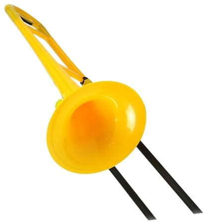Gelbes Tenorposaune-Instrument In B Dur Kunststoff Schwarz Für Anfänger Und Abiturient Standard Posaune(Yellow)