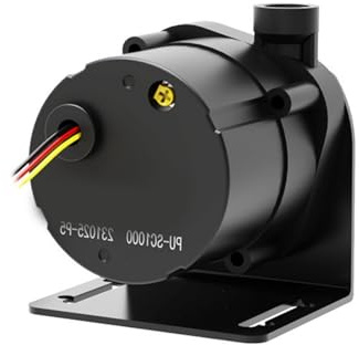 YUNGLOO PU-SC1000 - Potente bomba de líquido de refrigeración por agua para computadora, 1200 l/h, control de velocidad manual, repuesto para PC y refrigeración