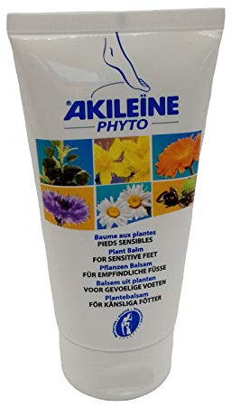 Akileine Phyto, Empfindliche Füße Balsam für empfindliche und spröde Füße und bei Juckreiz, 150ml, 150 ml