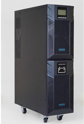 ENDATA SAI 6000 VA / 6 KVA Sistema de Alimentación Ininterrumpida Online Monofásico de Doble conversión, Serie C-Pro, Display LCD