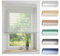 ourdeco® Aluminium-Jalousie / 200 x 160 Weiß (Breite x Höhe) / Montage an Wand oder Decke, Premium Alu-Jalousie