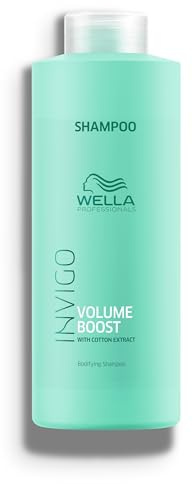 Wella Professionals Invigo Volume Boost Bodifying Shampoo | Added Volume for Fine Hair | 33.8 Fl Oz