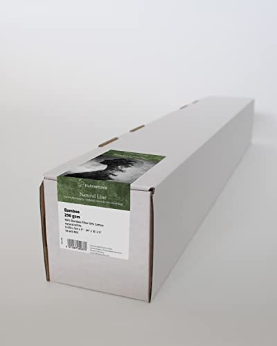 Hahnemühle Bamboo, mattes Fotopapier, 290 gsm, naturweiß, 24 Zoll x 5m Rolle