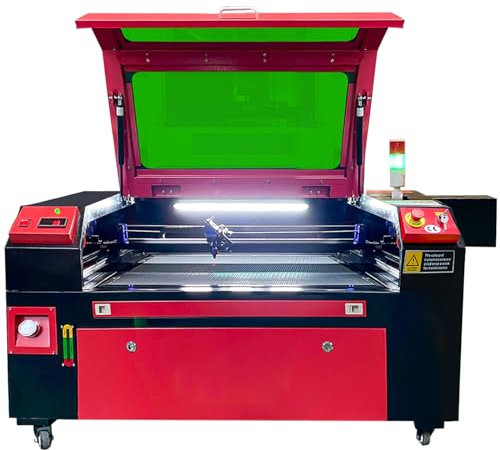 Laser Graviermaschine CO2 80W Präzision Lasergraviermaschine Präzisionslaser 700x500mm Lasergraviermaschine CO2 Lasergravur Maschine für Holz und Leder,Kompatibel mit Lightburn/RDworks Software