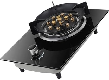 Portátil Estufa Gas - 13 Cavidades Moderaron La Hornilla De Cristal Del Cooktop, Estufa De Gas Portátil Para Uso Doméstico Fácil De Limpiar, Cocinas De Gas De Sobremesa Y Empotradas ( Size : LPG )
