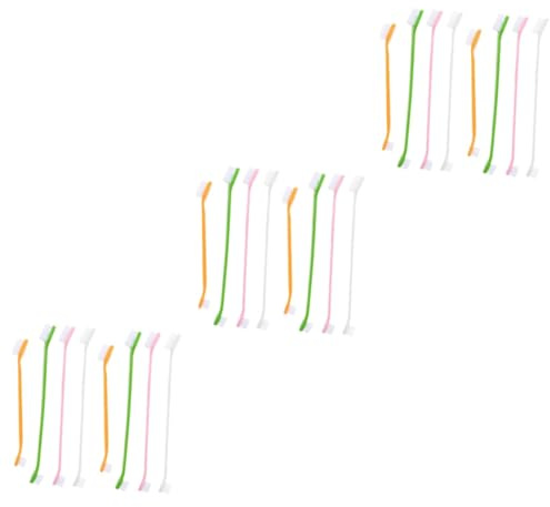 INOOMP 24pcs Pet Oral Care Toothbrush Dog Toothbrush Paste Tooth Brush Teeth Cleaning Brush for Dogs