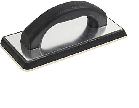 Cazzuola, utensili for intonacatura, acciaio inossidabile 2021 Nuovo frattazzo in gomma for calcestruzzo portatile Spatola for intonacatura a secco Strumento for piastrelle for stucco Cazzuola di fini