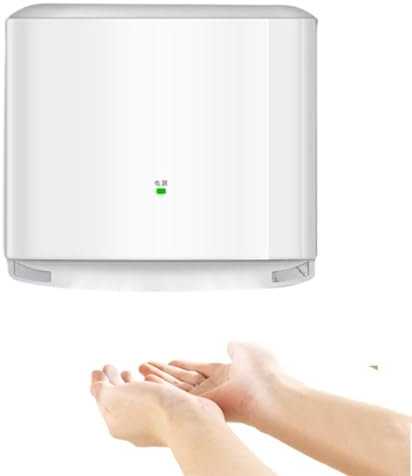 DFGHNBVC Asciugamani Elettrico per Bagno Asciugamani Elettrico Commerciale Asciugamani Elettrico Completamente Automatico a induzione Asciugatura a phon Telefono,M