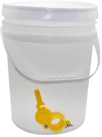 DimyFew Seau d'embouteillage avec Robinet, Outil Pratique pour la Maison, 15l