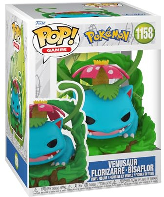 Funko Pop! Premium: Pokemon - Venusaur - Collectable Vinyl Figure - Gift Idea - Official Merchandise - Toys for Kids & Adults - Video Games Fans - Model Figure for Collectors and Display
