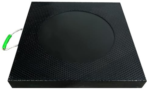 RV-Nivellierplatte für Schutz des Bodens, Stabilisierende Nivellierfläche Für Wohnmobile Abschleppwagen,Servicefahrzeuge,Anhänger,Kräne und Abschleppfahrwerke(Size:Thickness:3cm+L:30 x W:30cm + 4Pcs)