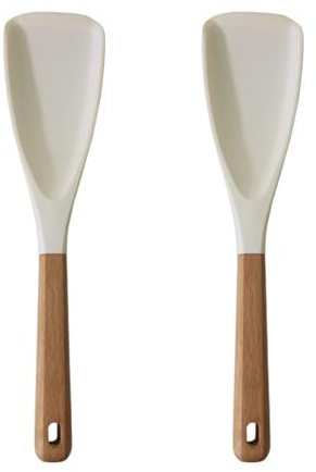 Zambuph 2x Staub Spatola multifunzione Cucchiaio Utensile da cucina Spatola multifunzione opaca Cucchiaio per cucinare Gel di silice