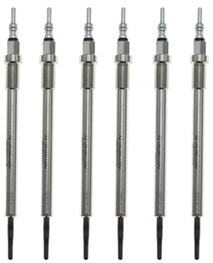Vorheizkerze kompatibel mit Benz für ABEC S-KLASSE W212 W213 S213 C207 W221 V221 W176 W177 V177 W247 W204 W205 W207 W222 0011597301 Glühkerze 7V (6 Stück)