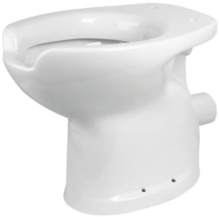 Idral Easy 10210 Réservoir de sol pour handicapés en céramique blanche avec évacuation murale