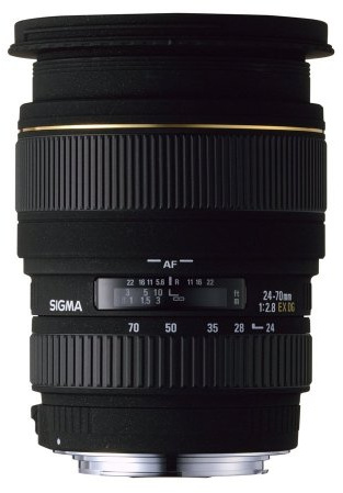 Sigma 24-70mm F2.8 EX DG Macro Canon Fit lens
