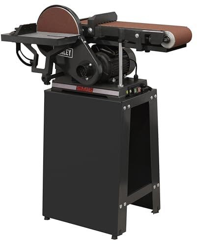 Sealey Sm15 Belt/Disc Sander Floor Standing 1220 X 150Mm/