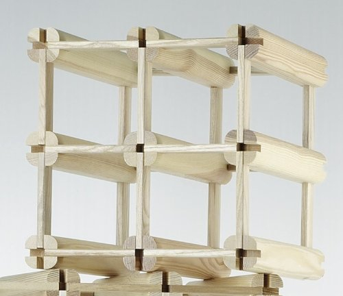 Flaschenregal, Weinregal 6 Flaschen / Werkstatt-Design... schönes aus werkstätten für behinderte Menschen fair sozial öko... logisch!