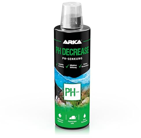 pH/KH Minus Aquarium 473 ml - pH Decrease Senkung pH-Wert & Karbonathärte | Wasseraufbereiter, pH Minus, KH Minus, pH Kontrolle, Weiches Wasser für Skalar & Diskus, Schleimhautschutz, Süßwasser