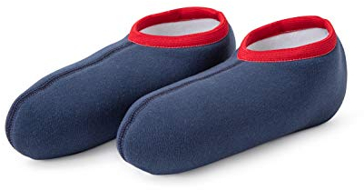 Kaps Calzini Foderati per Stivali e Stivali di Gomma, Scarpette Wellington, Realizzati in Feltro e Cotone, Protezione dal Freddo e dal Gelo Invernale, per Uomo e Donna, (43-44 EU)