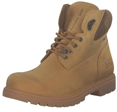Panama Jack Amur Gtx mäns ofodrade klassiska korta stövlar och ankelstövlar, Gul vintage, 42 EU