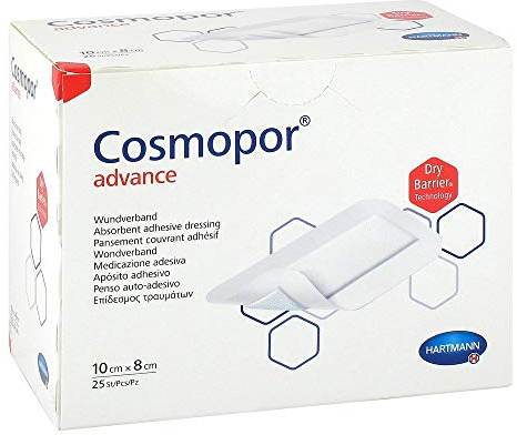 COSMOPOR Advance Wundverband 8x10 cm 25 St