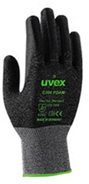 Uvex 605447 C300 Schaumstoff Handschuh, Größe 7,
