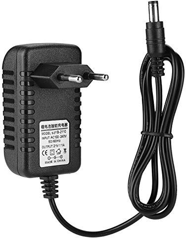 21 V 1 A Lithium-Akku-Ladegerät-Adapter-Ersatz, Adaptives Schnelllade-Li-Ion-Ladegerät-Adapter mit Mehrstufigem Schutz