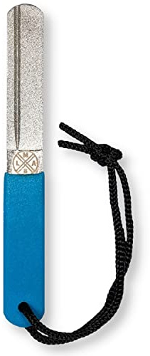 LMAB Hakenfeile Diamant 10 cm, Hakenschärfer, Angelhaken Schleifstein für Haken