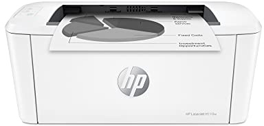 HP Laserjet M110w Wireless Monochrome Printer (7MD66F) (Renewed)