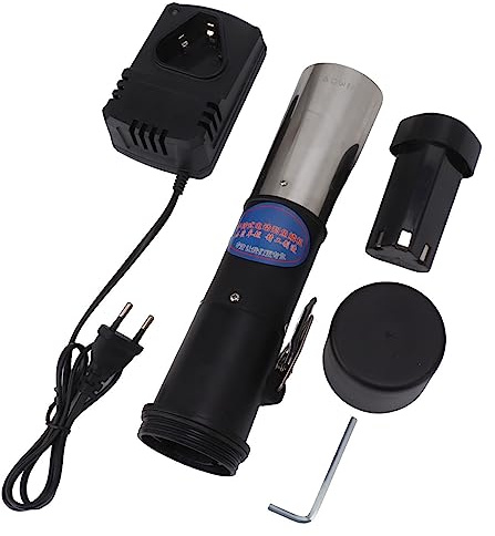 Détartreur de Poisson électrique Ensemble de Détartreur de Poisson Écailles de Poisson Puissantes Automatiques Outil de Nettoyage de Fruits de Mer pour la Maison EU Plug 100 à