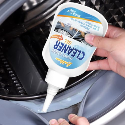 Gel removedor para el hogar con cepillo, gel quitamanchas junta de goma, limpia lavadoras100G