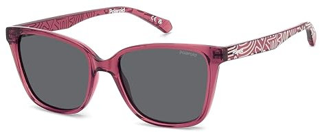 POLAROID KIDS SUNGLASSES FRAMES PLD 8062/S CHERRY 48/15/130 UNISEX BAMBINI, Ciliegia, 48/15/130