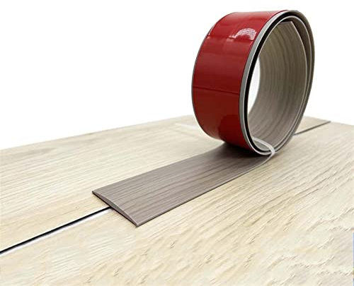 Bandes de revêtement de sol stratifié autocollantes pour joindre des espaces au sol - 5 cm de large (E 2 m x 5 cm)