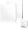 Interruttore Senza Fili, 2 Pezzi Interruttore Wireless, Accensione Luci A Distanz 10 A 230 V Con Ricevitore, Interruttore Luce Wireless, Interruttore Wireless Per Lampada Per Bagno, Camera Da Letto