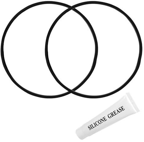 152509Z Lid O-Ring Compatible with Pentair 152509 8-1/2-Inch Square Ring and Triton C-3 Pool TR100C TR140C Sand Filters Replacement Pool/Spa Filter and Pump (2 Pack)