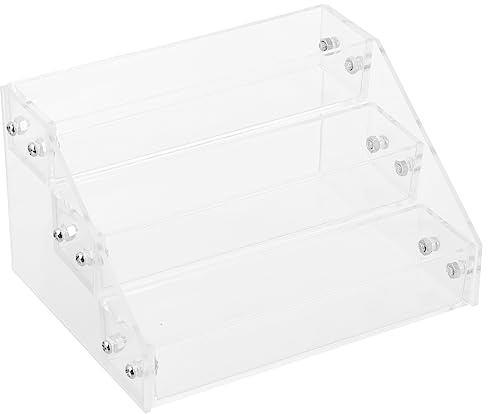 PACKOVE Expositor de Esmaltes de Uñas Reutilizable para Salón de Manicura Organizador de Esmaltes de Uñas Expositor Multicapa Estante para Almacenamiento de Manicura para Organizar Tu Cole