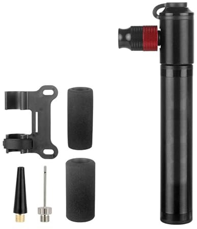 Gonfiatore portatile per pneumatici per bici doppie valvole piccole pompe per pneumatici a ciclo CO2 portatili gonfiatori veloci Montaggio telaio salvaspazio gonfiatore veloce