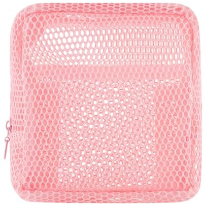 Maglie luminose Organizzatori Sacchetti per Cosmetici Articoli Sanitari Compatti Portatile Viaggio Borse Piccole Mesh Igiene Prodotto Storage Bag, C, Taglia unica
