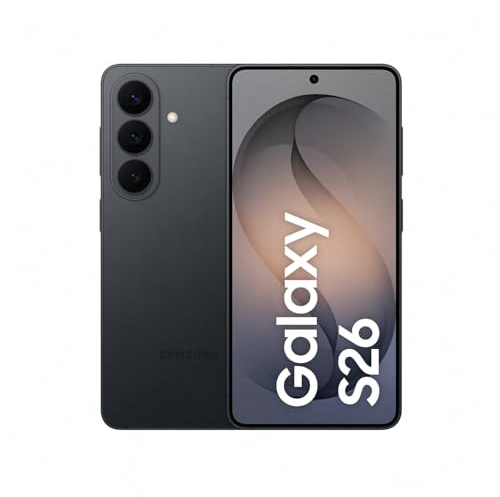 Samsung Galaxy S26 AI Smartphone mit Galaxy AI, Ohne Vertrag, Handy mit Android, 12 GB RAM, 256 GB Speicher, AP Prozessor, 50 MP, Black, 3 Jahre Herstellergarantie [Exklusiv auf Amazon]