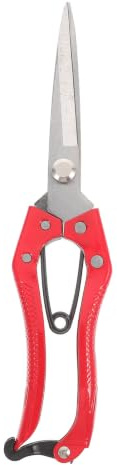 Ciseaux à Tondre la Laine Manuels pour Ferme en Acier au Carbone | Rouge, Prise Confortable à Poignée Ergonomique, Coupe, Aspect Professionnel Élégant