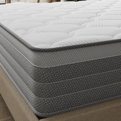 TXO Matelas 160x200 cm, Hybride Confort Ferme H3, Surface Antistatique