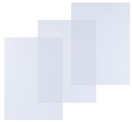 Pavo Einbanddeckel-Klarsichtfolie A3, PVC-Folie, 0.15 mm, 100-er Pack, transparent