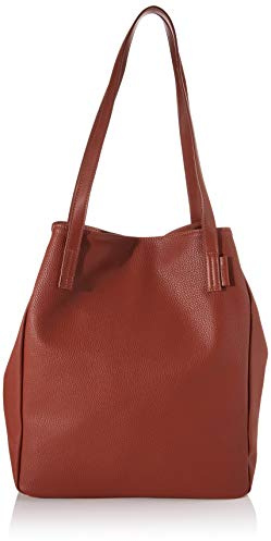 TOM TAILOR Denim Damen Taschen & Geldbörsen Tragetasche ARONA cognac/brandy,OneSize,C022,8000