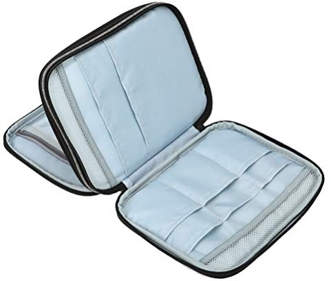 Artibetter 1 STK. Stricknadeltasche Aufbewahrungstasche für Reiseveranstalter für Runde Und Gerade Stricknadeln (Kein Zubehör Enthalten) | Organizer mit mehreren Fächern für Strick- und Häkelnadeln, 22.00x17.00x4.50cm